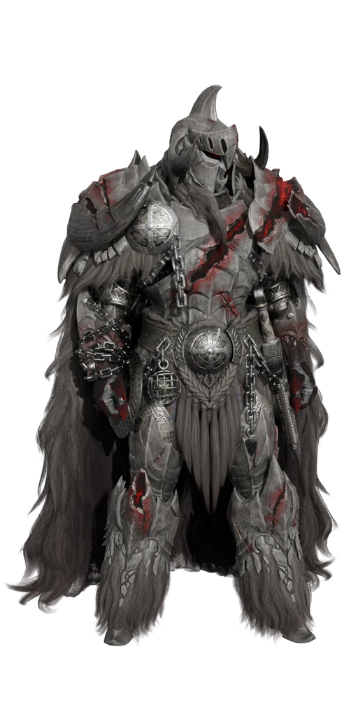 Arkveld γ armor set, presentation art