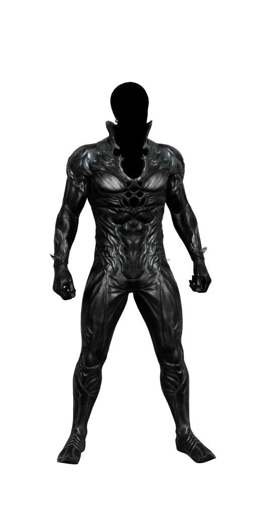 Omega Attire α armor set, presentation art
