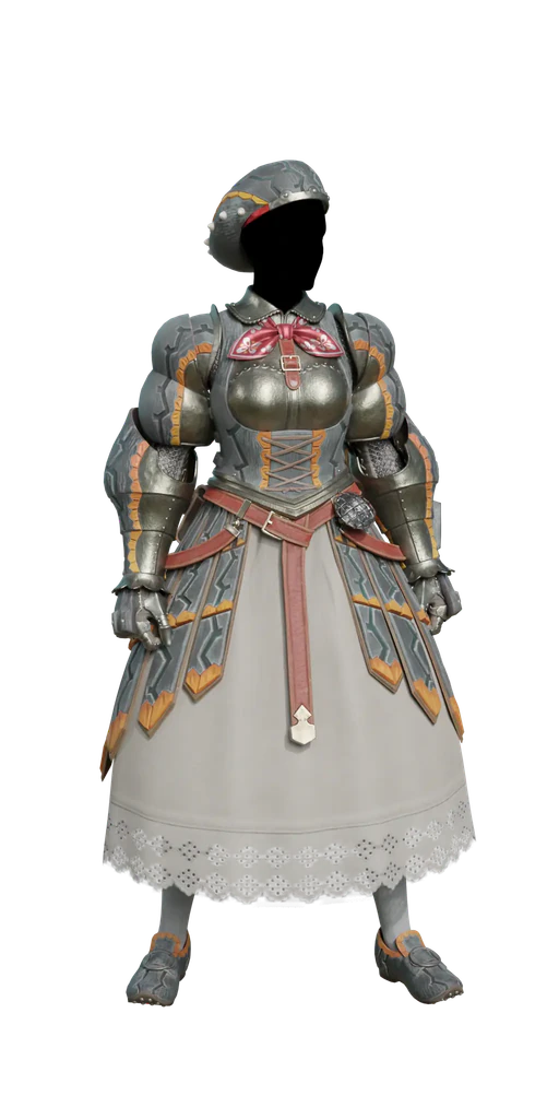 Gypceros α armor set, presentation art