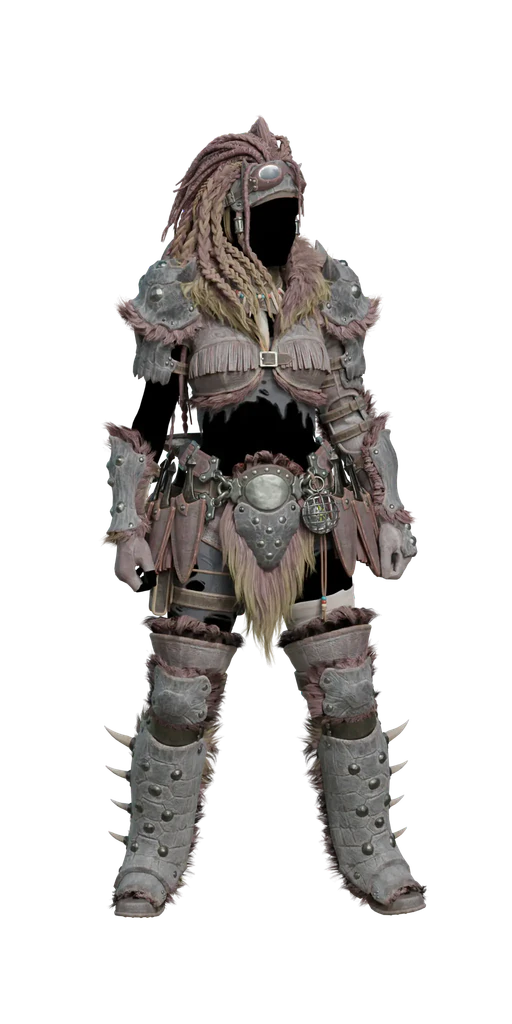Conga β armor set, presentation art