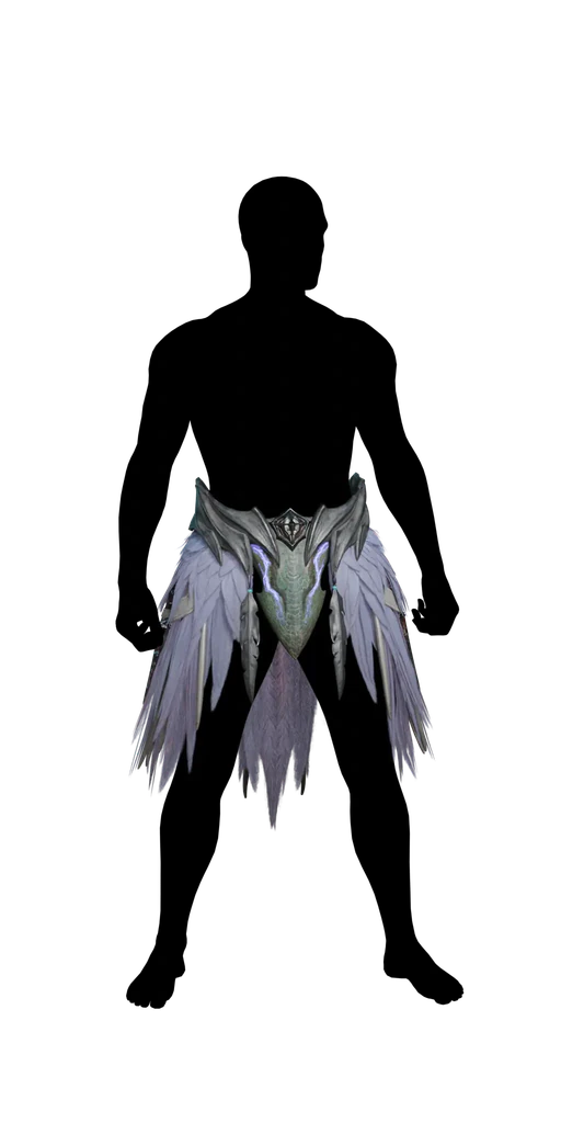 Guardian Seikret α armor set, presentation art