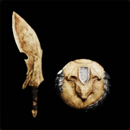 Bone Kukri I, presentation art