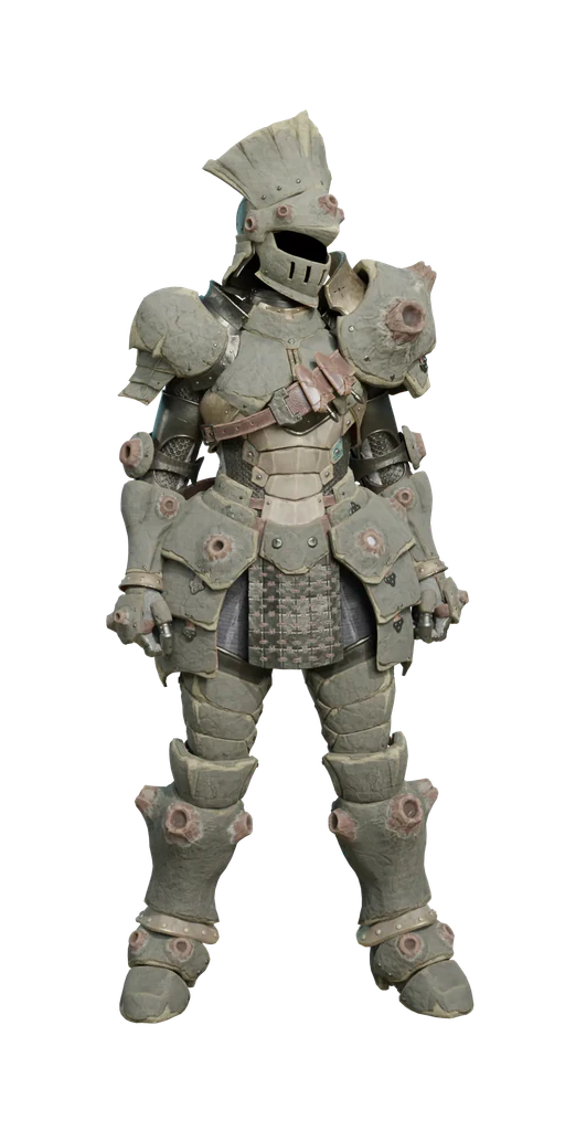 Gravios α armor set, presentation art