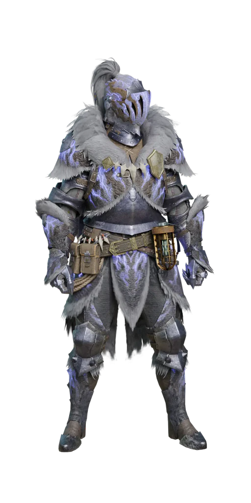 Guardian Fulgur β armor set, presentation art