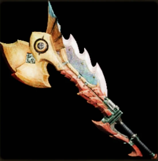 Beak Axe I, presentation art