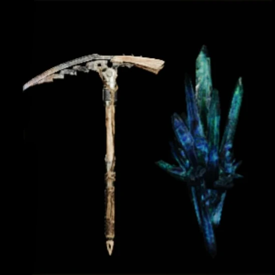 Digmore War Pick, presentation art