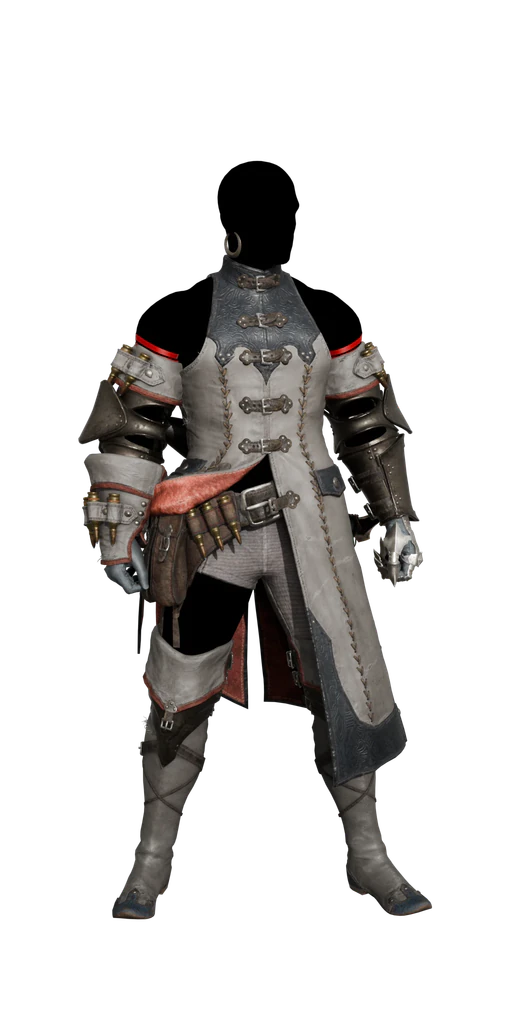 Sororal α armor set, presentation art