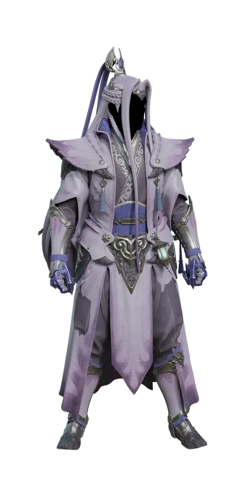 Hirabami β armor set, presentation art