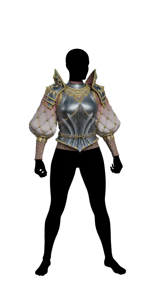 Kranodath armor set, presentation art