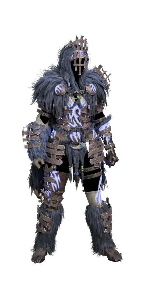 Guardian Doshaguma α armor set, presentation art