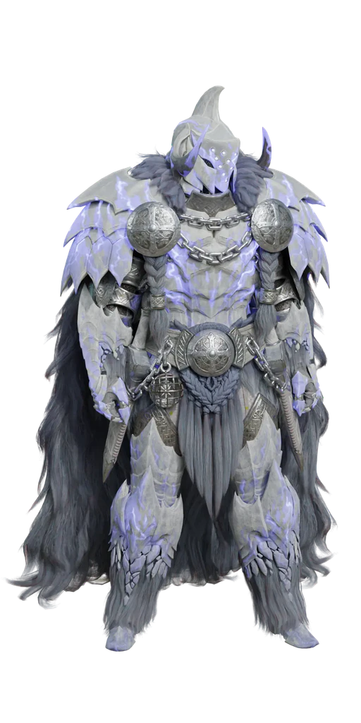 Guardian Arkveld β armor set, presentation art
