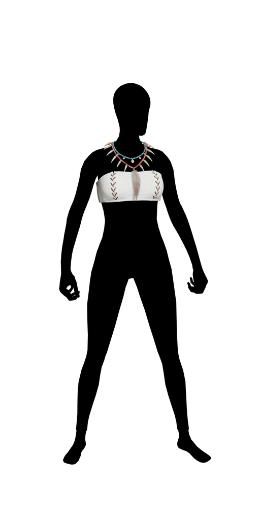 Pinion Necklace α armor set, presentation art