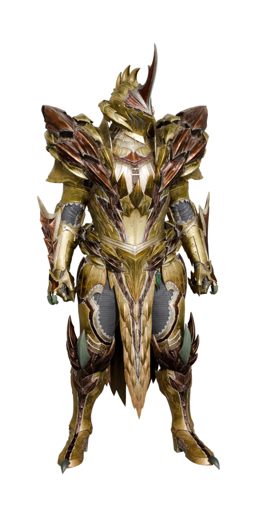 Seregios α armor set, presentation art