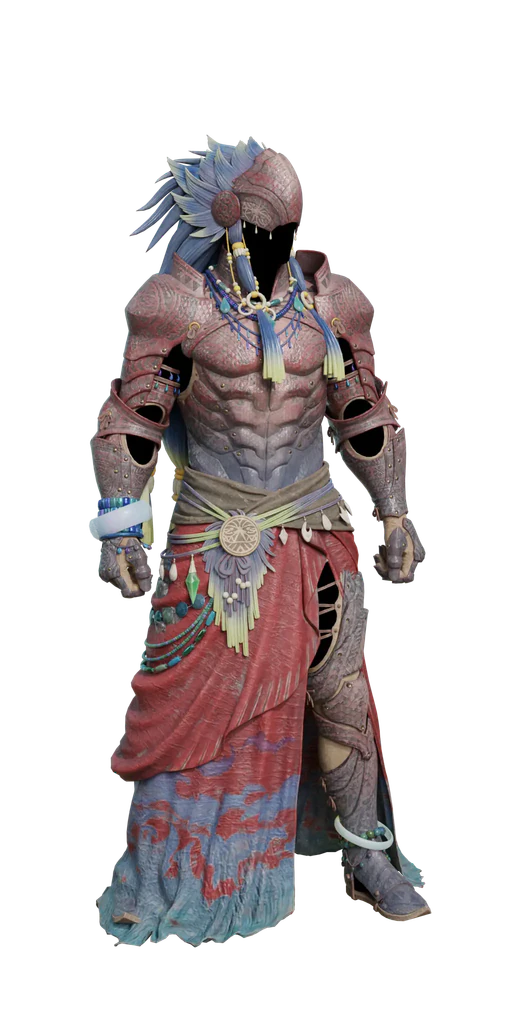 Uth Duna β armor set, presentation art