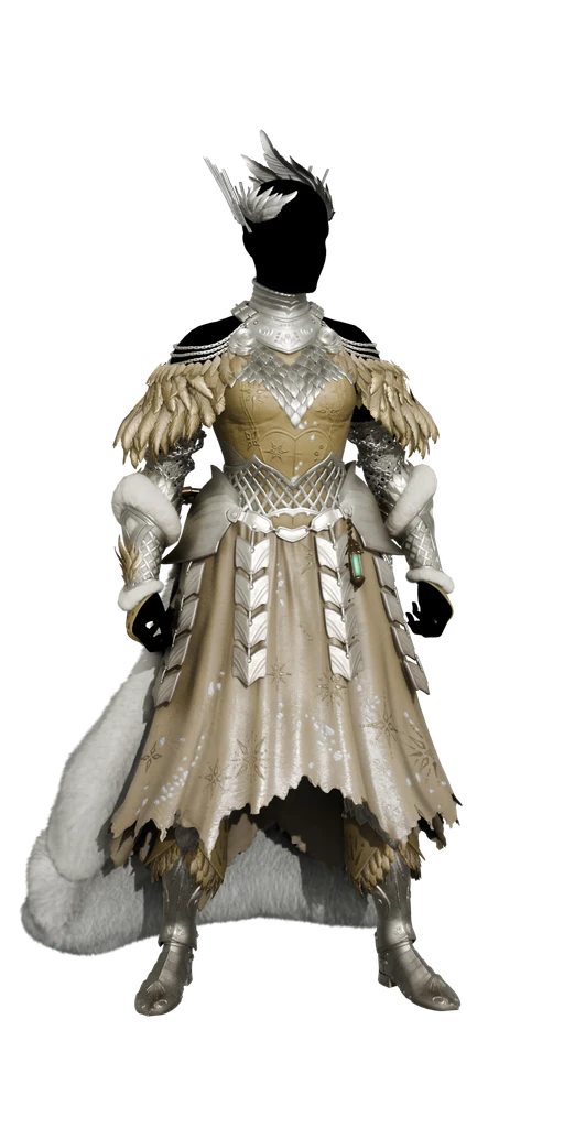 Ceremonial α armor set, presentation art