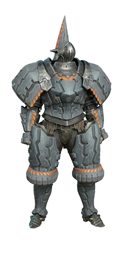 Gypceros β armor set, presentation art