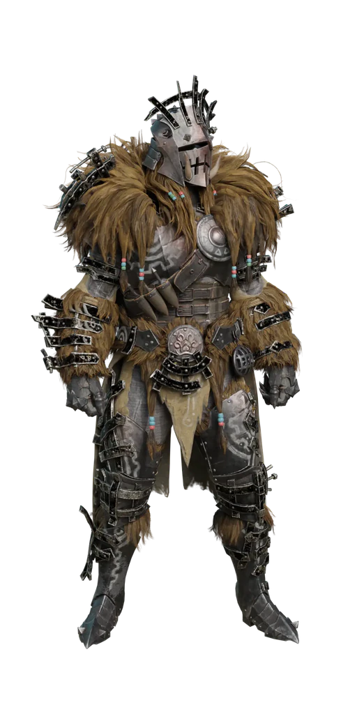 Doshaguma armor set, presentation art