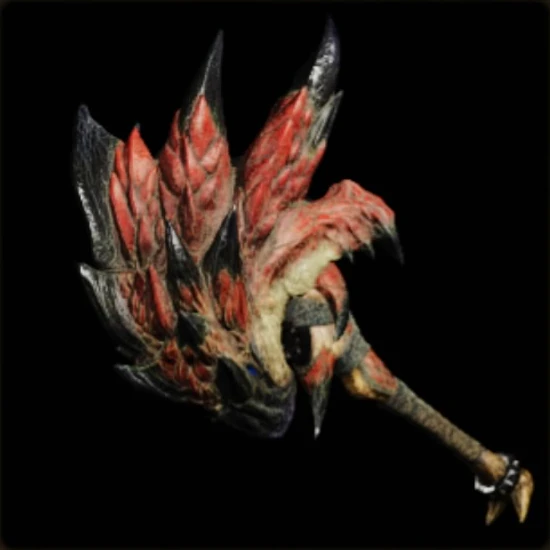 Red Bludgeon I, presentation art
