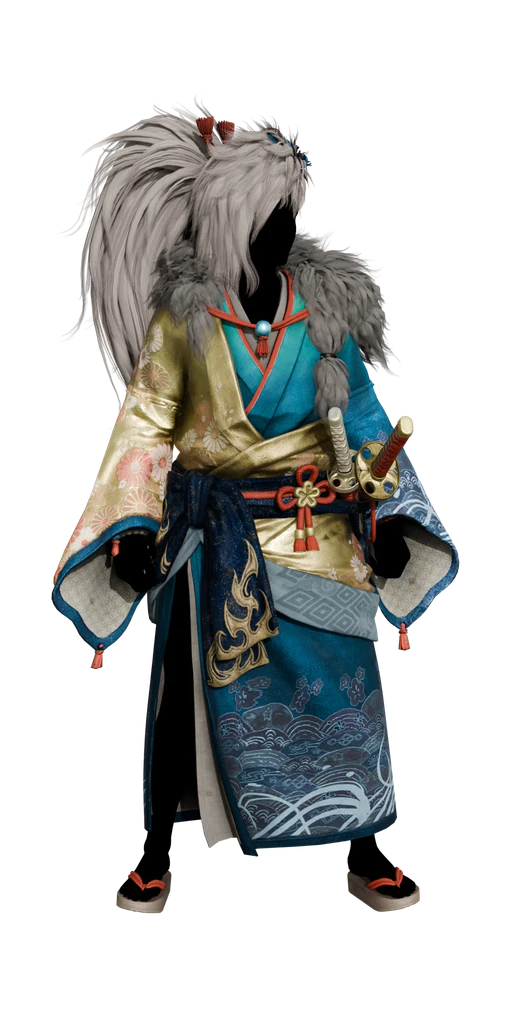 Azure Age α armor set, presentation art