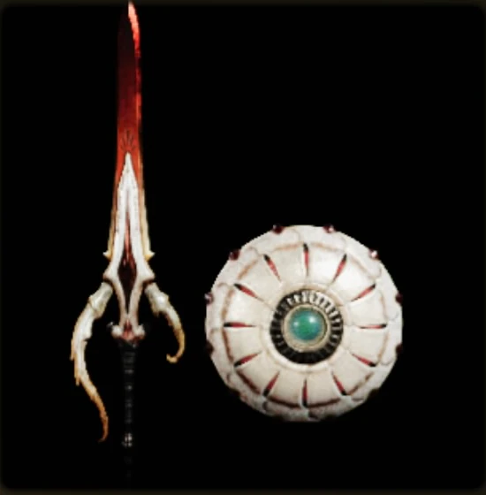 Scaly Sword I, presentation art
