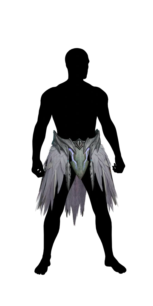 Guardian Seikret armor set, presentation art