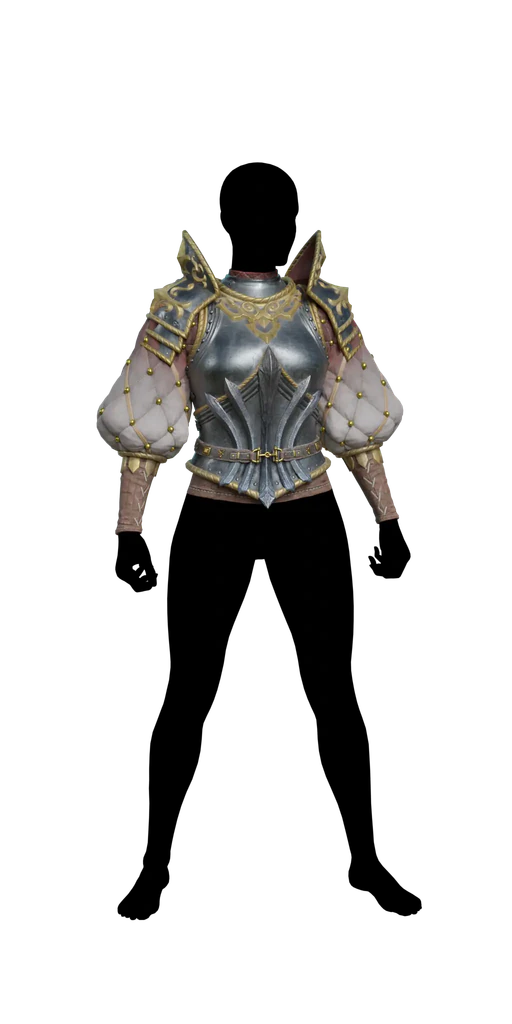 Kranodath β armor set, presentation art