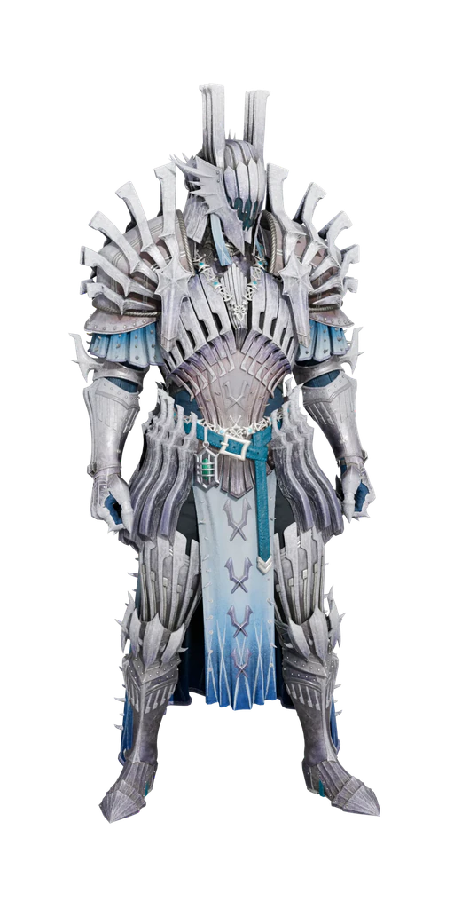 Dahaad γ armor set, presentation art