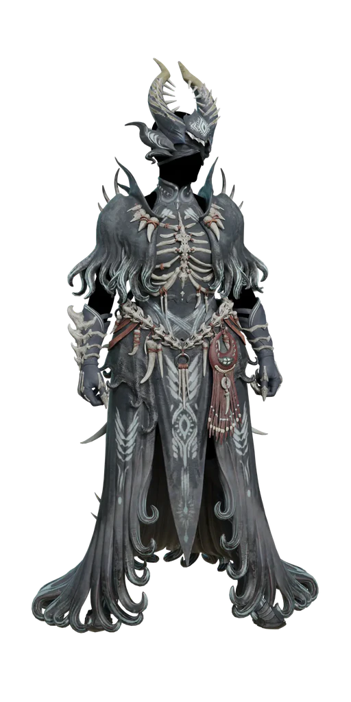 Nu Udra armor set, presentation art