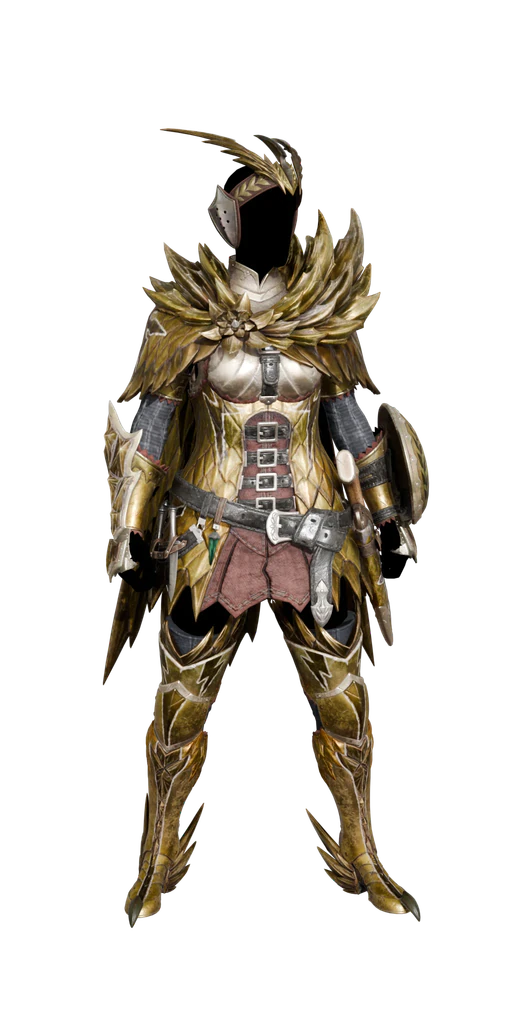 Seregios β armor set, presentation art