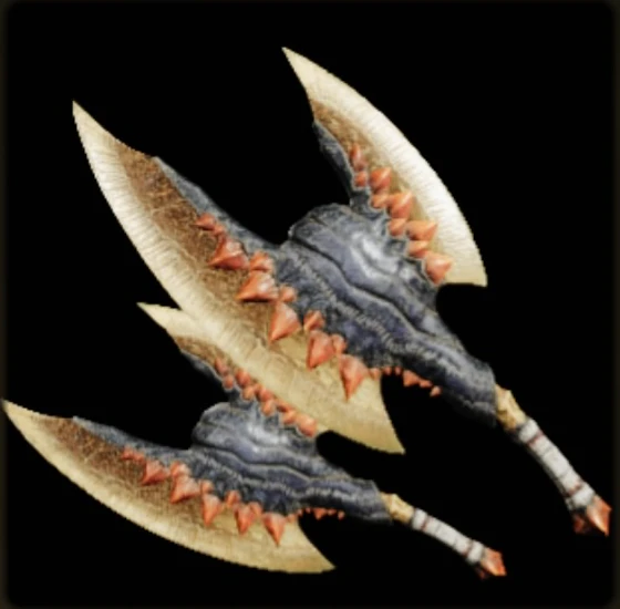 Dual Battleaxes I, presentation art