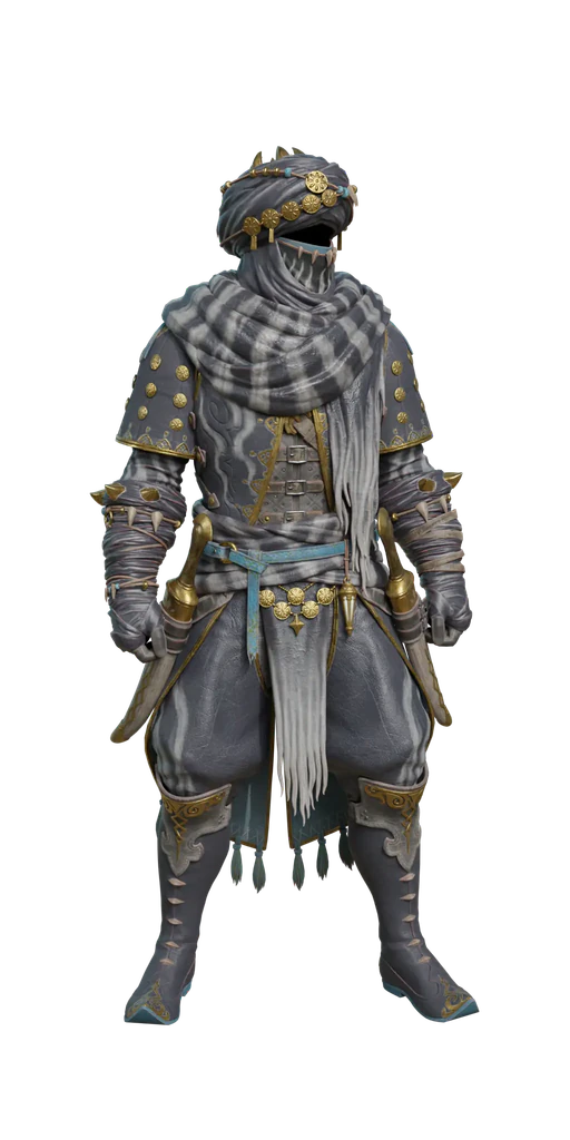 Xu Wu α armor set, presentation art