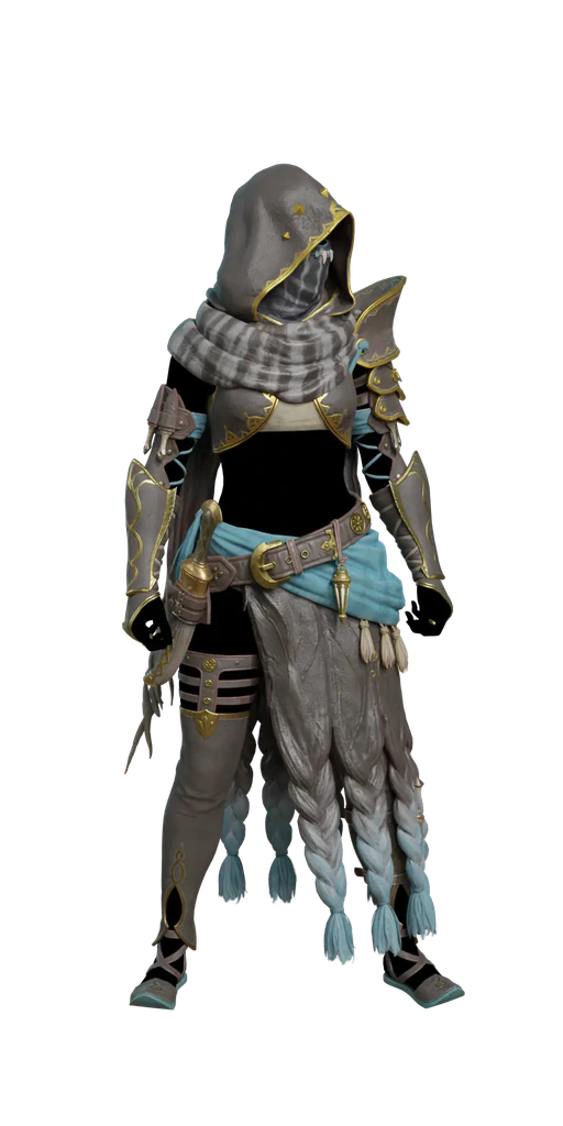 Xu Wu β armor set, presentation art