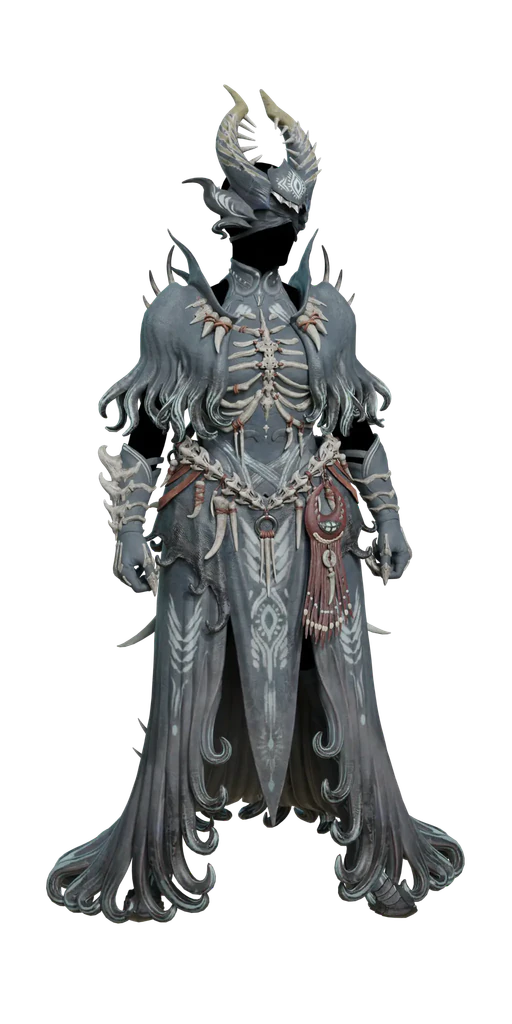 Nu Udra β armor set, presentation art