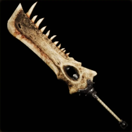 Jawblade I, presentation art