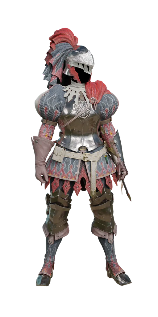 Quematrice β armor set, presentation art