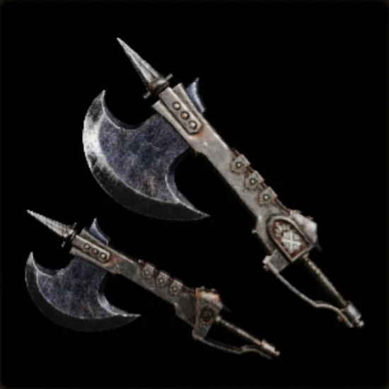 Dual Cleavers, presentation art
